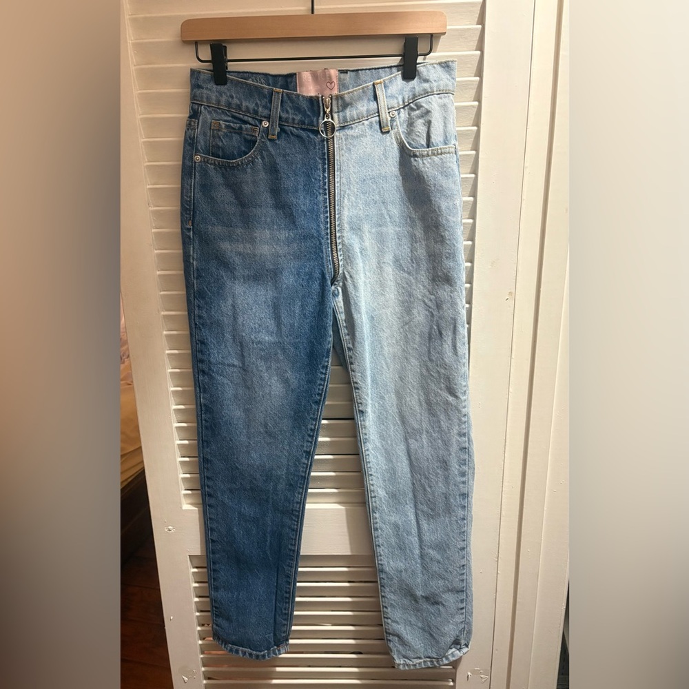REVICE Denim Yin Yang Full Zip around Jeans